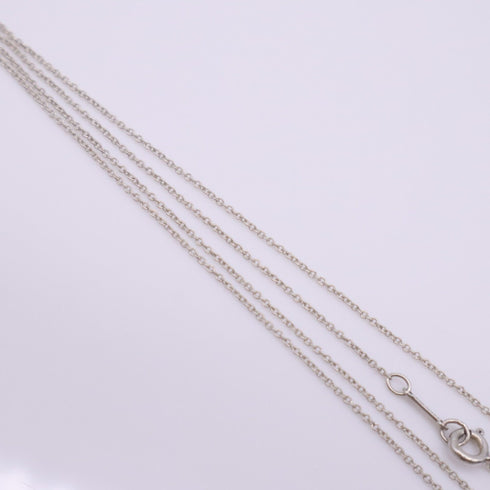 Elsa Peretti Pendant Necklace Sterling Silver 15mm