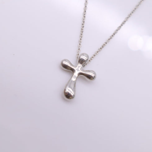 Elsa Peretti Pendant Necklace Sterling Silver 15mm