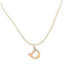 D- Pendant Necklace Sterling Silver