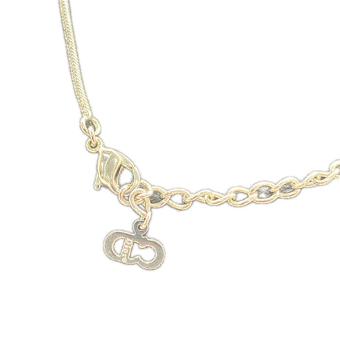 D- Pendant Necklace Sterling Silver