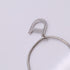 D- Pendant Necklace Sterling Silver