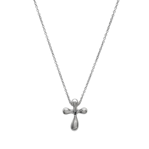 Elsa Peretti Pendant Necklace Sterling Silver 15mm