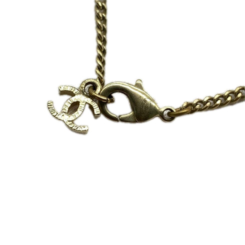 CC Logo Pendant Necklace Metal