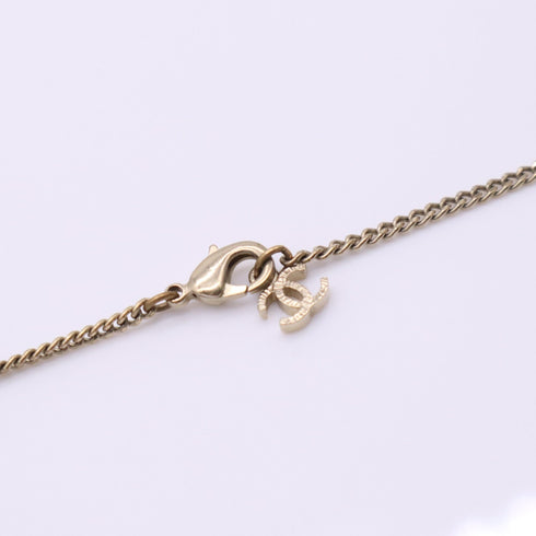 CC Logo Pendant Necklace Metal