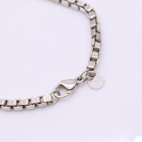 Venetian Link Bracelet Sterling Silver