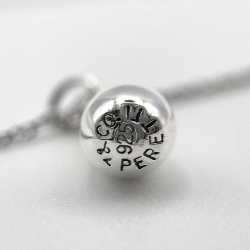 Elsa Peretti Pendant Necklace Sterling Silver 11mm