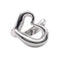 Open Heart Ring Sterling Silver