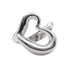 Open Heart Ring Sterling Silver