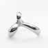 Open Heart Ring Sterling Silver