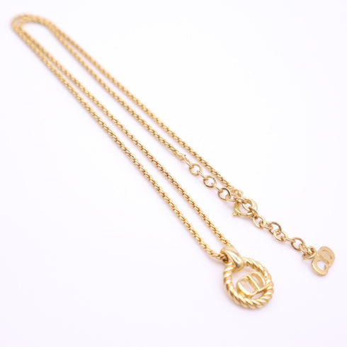 CD Pendant Necklace Gold