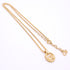 CD Pendant Necklace Gold