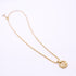 CD Pendant Necklace Gold