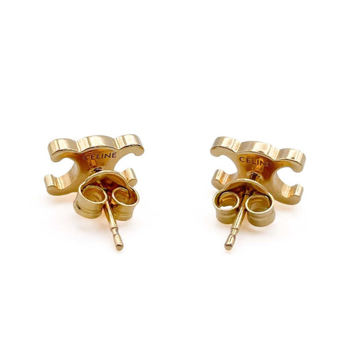 Earrings Gold-Tone Metal