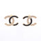 CC Logo Earrings Gold-Tone Metal Gold-Tone Metal