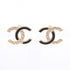 CC Logo Earrings Gold-Tone Metal Gold-Tone Metal