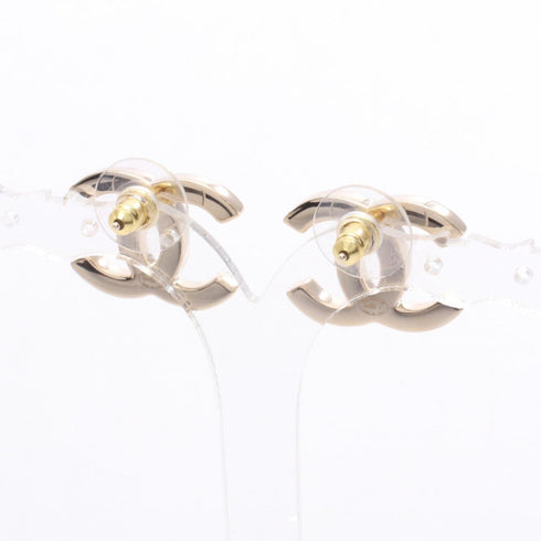 CC Logo Earrings Gold-Tone Metal Gold-Tone Metal