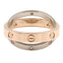 B-Love 4PD Ring 18K Rose Gold and 18K White Gold