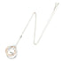 1837 Interlocking Circle Pendant Necklace Metal and Sterling Silver