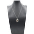 1837 Interlocking Circle Pendant Necklace Metal and Sterling Silver