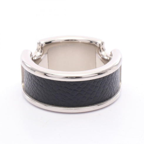 Olympe Ring Leather and Metal Mini