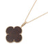 Alhambra Pendant Necklace 18K Rose Gold