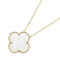 Alhambra Pendant Necklace 18K Yellow Gold