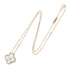 Vintage Alhambra Pendant Necklace 18K Rose Gold