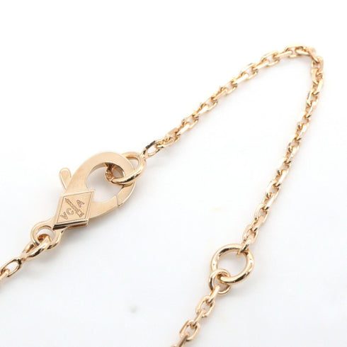 Vintage Alhambra Pendant Necklace 18K Rose Gold