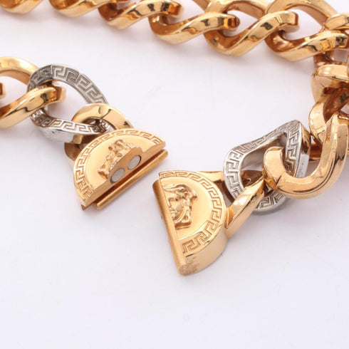 Medusa Pendant Necklace Gold Plated
