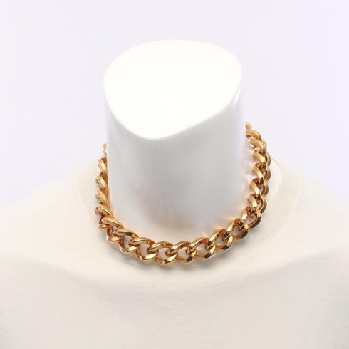 Medusa Pendant Necklace Gold Plated