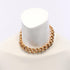 Medusa Pendant Necklace Gold Plated