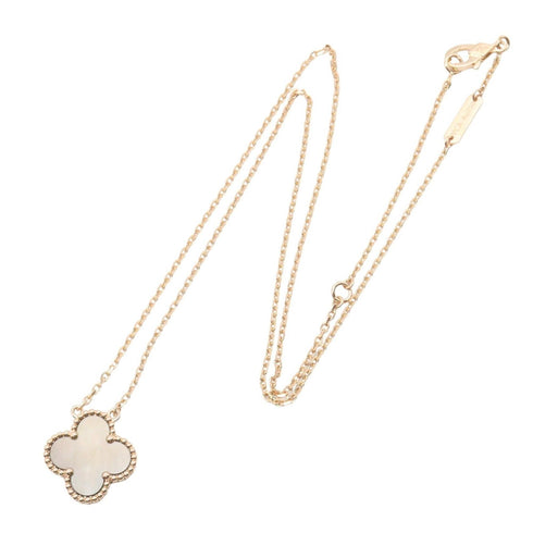 Vintage Alhambra Pendant Necklace 18K Rose Gold