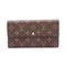 Sarah Wallet Monogram Canvas