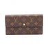 Sarah Wallet Monogram Canvas