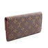 Sarah Wallet Monogram Canvas