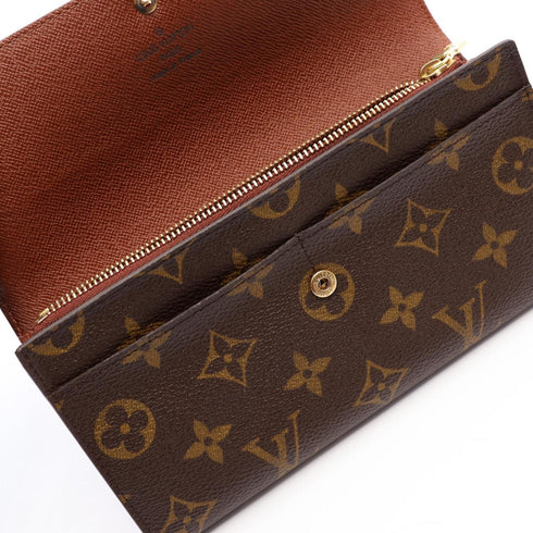 Sarah Wallet Monogram Canvas