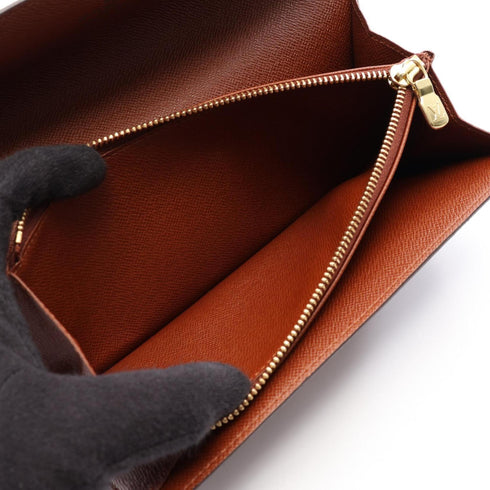Sarah Wallet Monogram Canvas