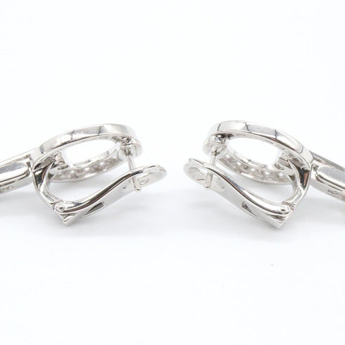 Earrings Pearl 18K White Gold