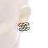 CC Logo Earrings Gold-Tone Metal Gold-Tone Metal