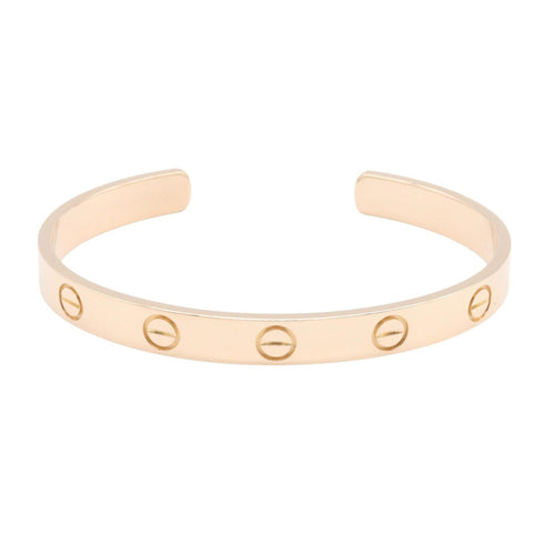 Open Love Bracelet 18K Rose Gold