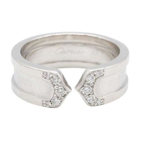 Ring 18K White Gold With Diamond