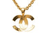 CC Logo Pendant Necklace Metal