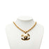 CC Logo Pendant Necklace Metal
