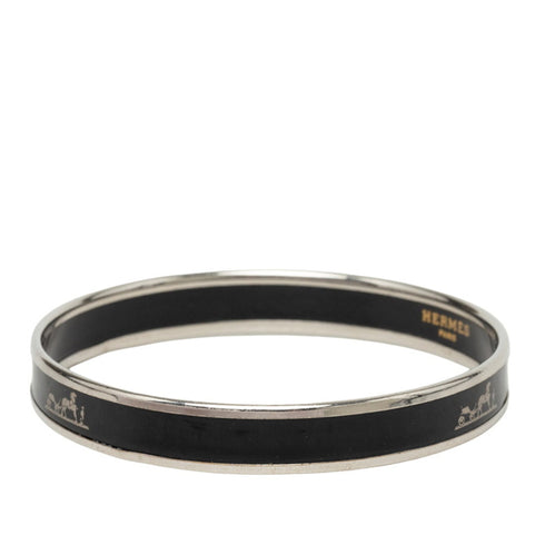 Email PM Caleche Bracelet Metal Black and Silver