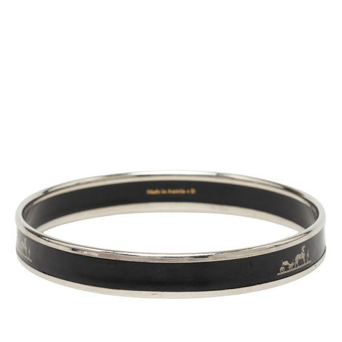 Email PM Caleche Bracelet Metal Black and Silver