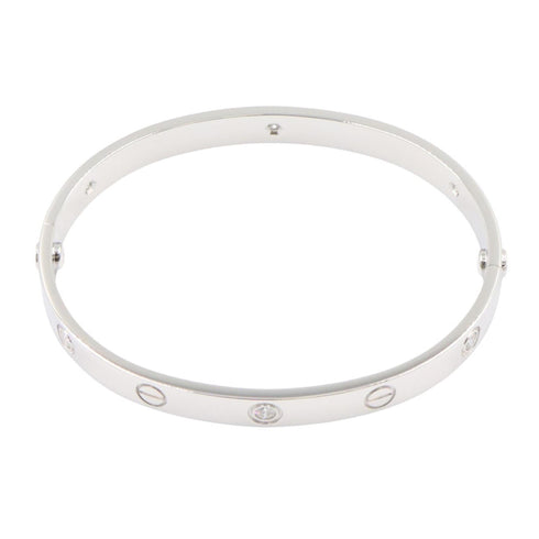 Love Bracelet 18K White Gold with Diamond