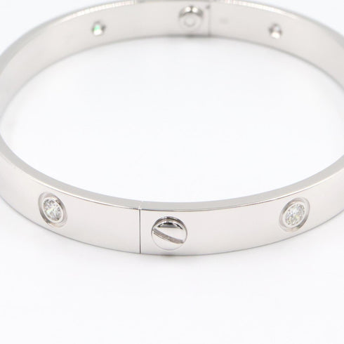 Love Bracelet 18K White Gold with Diamond