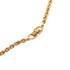 CD Long Pendant Necklace Gold Plated