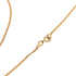 CC Logo Chain Heart Pendant Necklace Metal