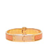 Chanier M Bracelet Gold Plated Orange